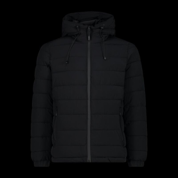 Pánská sportovní zateplená zimní bunda CMP s kapucí černá (34K0167/U901) 52