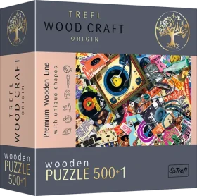 TREFL Wood Craft Origin Ve světě hudby 501 dílků