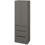 Dřevojas - Vysoká skříň DOS SVD2Z2 50 - N06 Lava / Úchytka T06 / N06 Lava 209544H