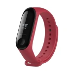 Silikonový řemínek Fixed Silicone Strap pro Xiaomi Mi Band 3/4, růžový