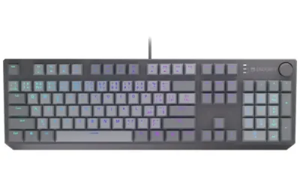 Rozbaleno - Endorfy Thock V2 CZ šedá / Herní klávesnice / Drátová / Endorfy Red / USB / CZ layout / 104 kláves / rozbaleno (EY5C015.Rozbaleno)