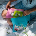 Taštičky na zip 3 ks LOQI MOOMIN Together