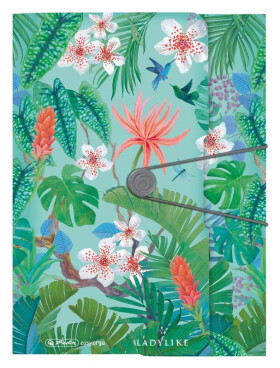 Desky s gumou A4 Ladylike - Jungle