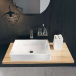 RAVAK - Moon/Formy Deska pod umyvadlo I, 100x55x7 cm - barva dub X000000843