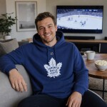 Fanatics Mikina Gavin McKenna #92 Toronto Maple Leafs NHL Authentic Stack Name & Number Velikost: 2XL