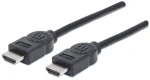 Manhattan High Speed černá / HDMI kabel / HDMI (M) - HDMI (M) / 1,8 m / 4K 30Hz / stíněný (306119)