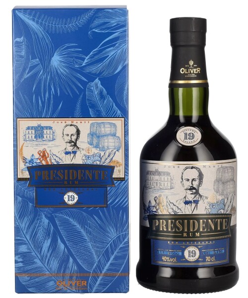 Presidente Marti Solera Rum 19y 40% 0,7 l (tuba)