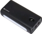 Sandberg Powerbanka černá / USB-C PD 20W / 30000mAh / USB-A / USB-C (420-68)
