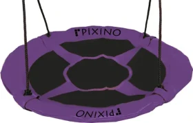 PIXINO Houpací kruh Čapí hnízdo fialový