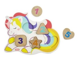 MGA Little Tikes Wooden Critters Dřevěné puzzle s čísly