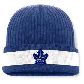 Fanatics Pánská zimní čepice Toronto Maple Leafs NHL A/CAP Beanie Cuff
