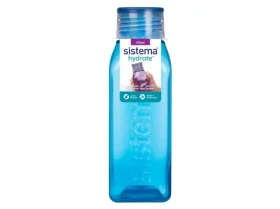 Sistema Hydrate Square Hranatá láhev se šroubovacím víčkem 475 ml modrá (8592001423121)
