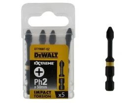 DeWalt DT7998T / sada bitů Impact Torsion Extreme / Ph2x50mm / 5ks (DT7998T-QZ)