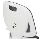 Dětská židle, výškově nastavitelná, šedá síťovina, KA-K1063 GREY