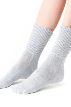 Dámské ponožky Fitness 127 šedá 35-37