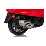 Mamido Dětský elektrický skútr Vespa ROMA červený