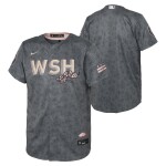 Nike Dětský dres Washington Nationals MLB Replica City Connect Dunkelgrau (YOUTH)