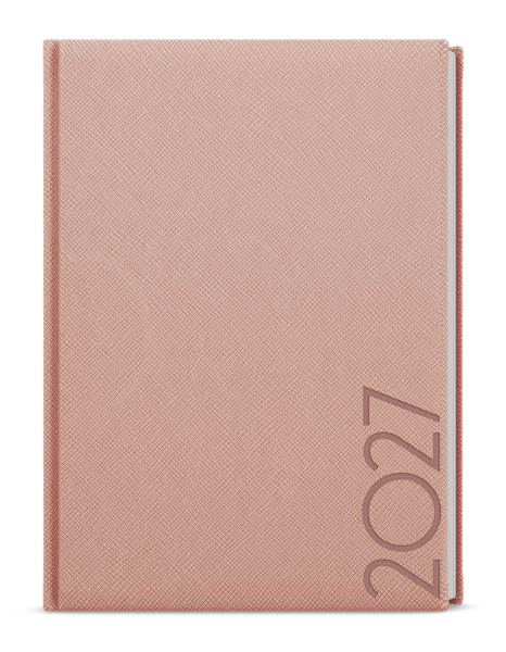 Týdenní diář 2027 Baloušek Oskar Tora A5 pudrová