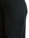 Pánské merino triko s dlouhým rukávem ICEBREAKER Mens 200 Oasis LS Crewe Icebreaker, Black velikost: S
