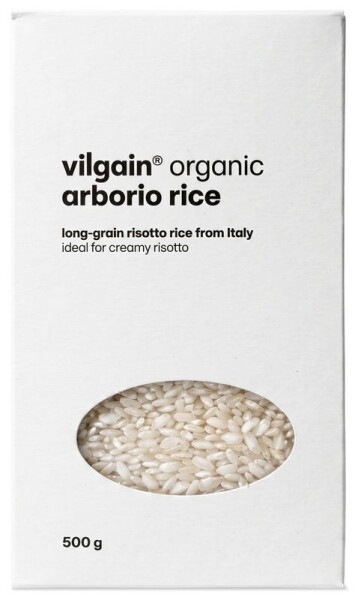 Vilgain Rýže BIO – 3× arborio 500 g