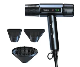 WAHL 4321-0470 Vanquish hair dryer / Profesionální fén / 1600W / 3 rychlosti / 3 teploty / 2.5m (4321-0470)