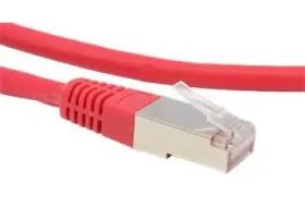 Primecooler patch kabel Cat5e FTP červený / Patch kabel / RJ-45 / CCA / 10 m (PC-CABFTP10E-10red)