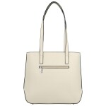 Moderní dámská kabelka na rameno Delami Glimmer, světle krémová