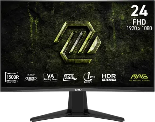 23.6" MSI Gaming MAG 245C X24 černá / VA / FHD / 16:9 / 1000:1 / 300cd-m2 / HDMI + DP / VESA (MAG 245C X24)