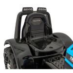 Mamido Dětský elektrický traktor G320 s radlicí modrý