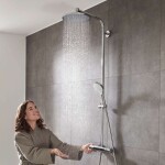 HANSGROHE - Crometta Sprchový set S 240 Showerpipe s termostatem, chrom 27267000