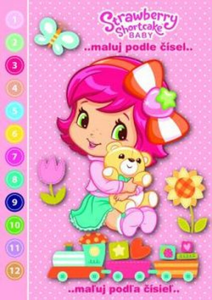 Strawberry Shortcake Baby Maluj podle čísel