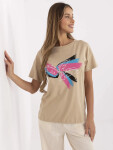 Tričko CLM TS 1019.79 camel M