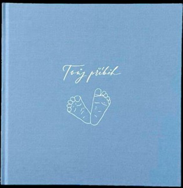 Deník pro miminko - Tvůj příběh - modrý