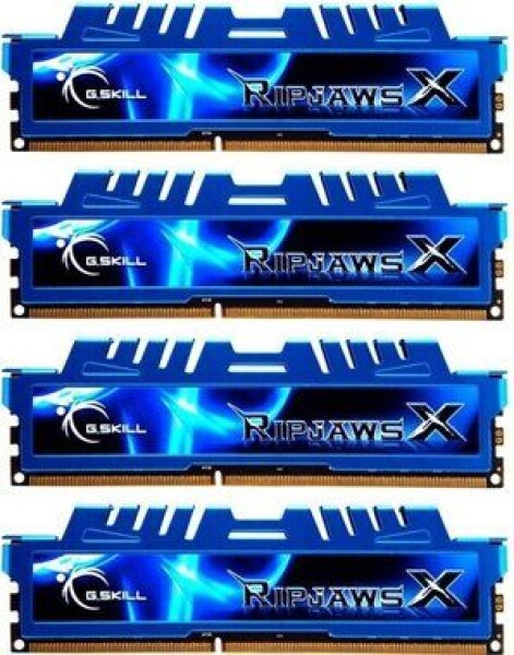 G.Skill RipjawsX Series 32GB (4x 8GB) / DDR3 / 2400MHz / 11-13-13-31 / 1.65V (F3-2400C11Q-32GXM)