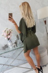 Šaty batwings Oversize khaki UNI