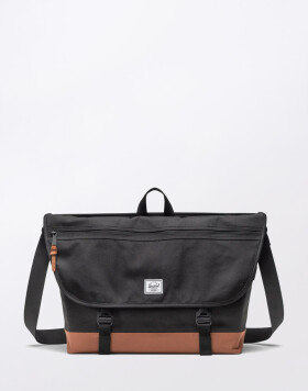 Herschel Supply Cove Messenger Black/Saddle Brown