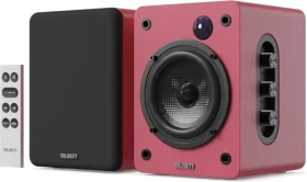 Majority D50X Bookshelf červená / Reproduktory / 2.0 / 60W / Bluetooth 5.3 / AUX (5056444113870)