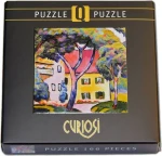 CURIOSI Čtvercové puzzle Q Art: Staudacherův dům v Tegernsee
