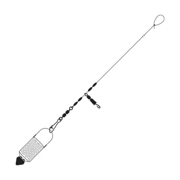 Nytro Feederlink Helicopter / Hotový návazec / Helicopter Rig / obratlíky Connex / 2 ks (22100033)