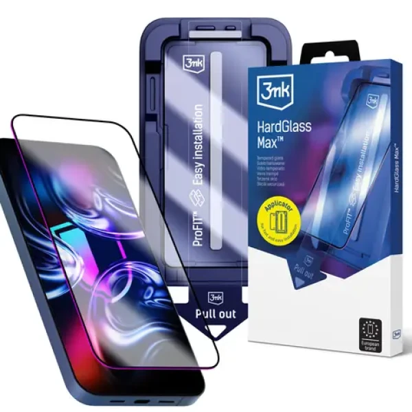 3mk HardGlass Max / Ochranné sklo / Apple iPhone 16 Pro Max
