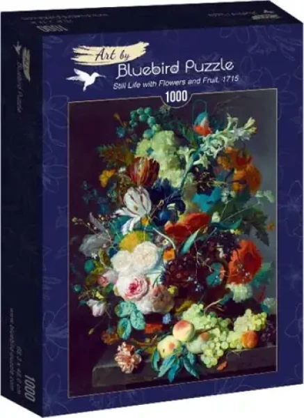 BLUEBIRD Puzzle Zátiší s květinami a ovocem