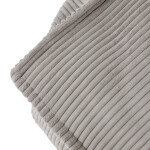 PLUSH NEST PLUSH NEST Dětské čtvercové křesílko Puffy Manšestr 77 × 67 × 50 cm béžové