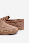 Pánské Eco Suede Espadrilky Big Star Béžová