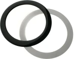 DEMCiflex 92 mm černo-bílý / Prachový filtr / Kulatý / Magnetický (DF0489)