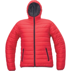 CERVA MAX NEO LIGHT bunda červená XL 0301066120004