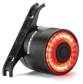 Rockbros Q3 černá / Zadní světlo na kolo / Smart Stop System