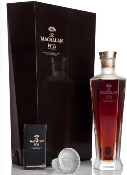 The Macallan No. 6 in Lalique Decanter Whisky 43% 0,7 l (tuba)