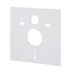 GEBERIT - Kombifix Modul pro závěsné WC s tlačítkem Sigma30, lesklý chrom/chrom mat + Tece One - sprchovací toaleta a sedátko, Rimless, SoftClose 110.302.00.5 NT6