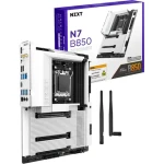 NZXT N7 B850 bílá / B850 / 4x DDR5 / 1x 2.5GLAN / Wi-Fi 6E / ATX (N7-B85XT-W1)