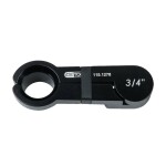 KS Tools 115.1278 Nůžky, hliník černý, 3/4